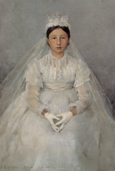 Die Kommunikantin von Jules Bastien Lepage