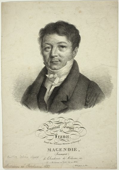 Porträt von François Magendie von Jules Boilly