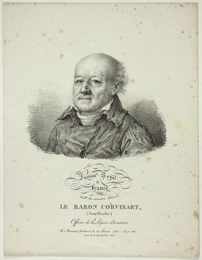Porträt von Jean-Nicolas, Baron Corvisart von Jules Boilly
