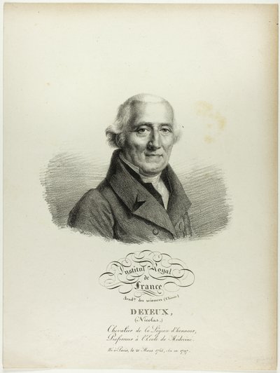 Porträt von Nicolas Deyeux von Jules Boilly