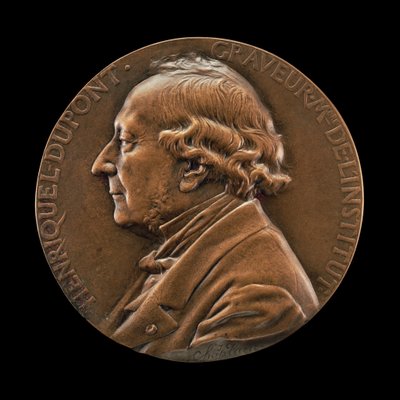 Henriquel Dupont, 1797-1892, Zeichner und Graveur, ca. 1870-1892 von Jules Clement Chaplain