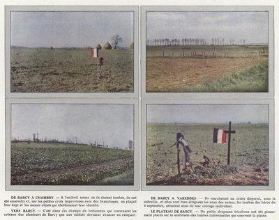 Von Barcy nach Chambry, von Barcy nach Vareddes, Richtung Barcy, das Plateau von Barcy von Jules Gervais Courtellemont