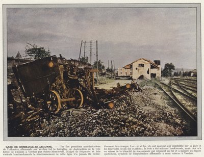 Bahnhof von Dombasle-En-Argonne von Jules Gervais Courtellemont