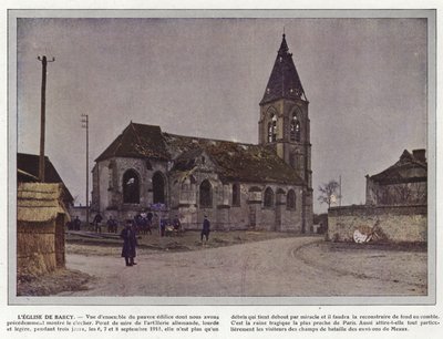 Die Kirche von Barcy von Jules Gervais Courtellemont
