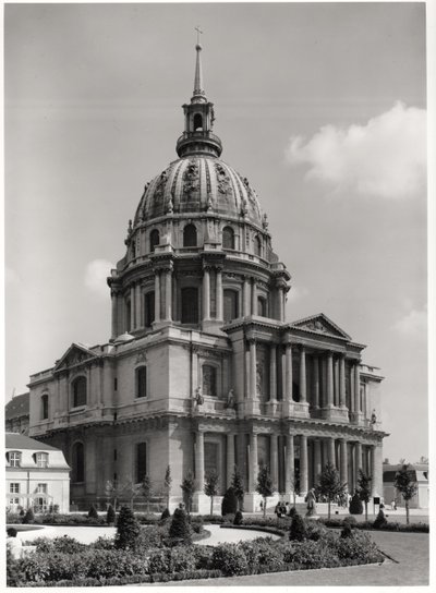 Fassade der Kirche St. Louis, Dome des Invalides, 1679-1706 von Jules Hardouin Mansart