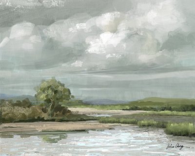 Serene Sumpflandschaft von Julia Cheney