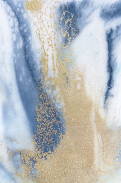 Glitzernder Wasserfall von Julia Contacessi