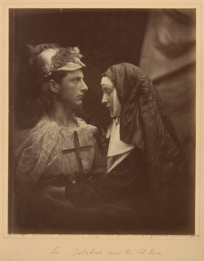Sir Galahad und die bleiche Nonne von Julia Margaret Cameron