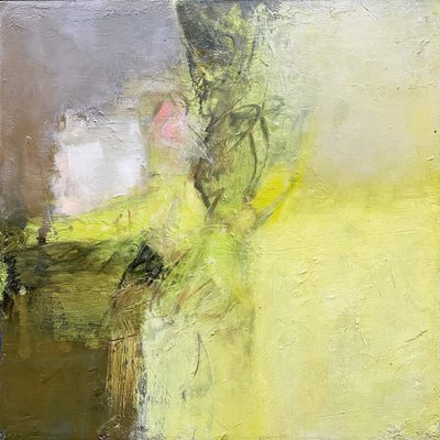 Leuchtendes Grün Gelb von Julia Purinton