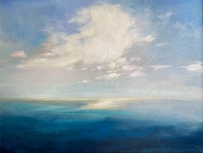 Gelassener Ozeanhorizont von Julia Purinton