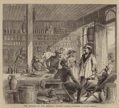Das Innere des Krim-Hotels von Mrs. Seacoal von Julian Portch