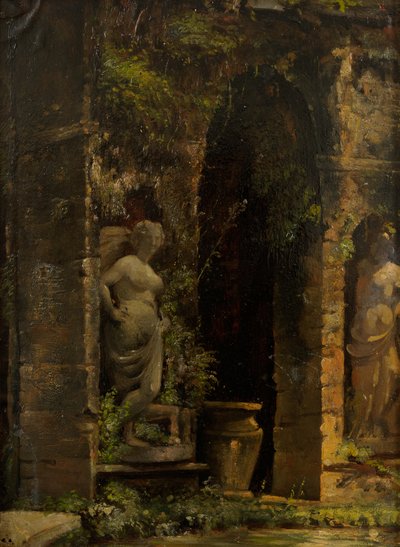 Grott in Rom von Julie Wilhelmine Hagen-Schwarz