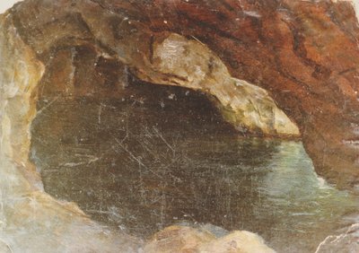 Höhle mit Wasser von Julie Wilhelmine Hagen-Schwarz
