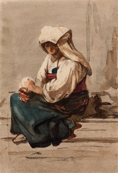 Italienische Frau von Julie Wilhelmine Hagen-Schwarz