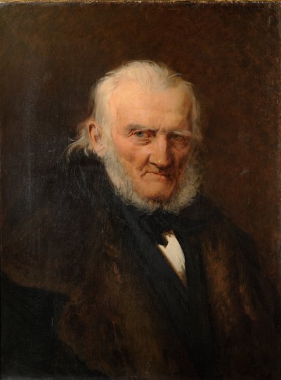 Porträt des Künstlers August Hagen von Julie Wilhelmine Hagen-Schwarz