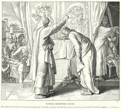 Nathan tadelt David von Julius (after) Schnorr von Carolsfeld