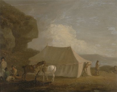 Die Jagdgesellschaft von Julius Caesar Ibbetson