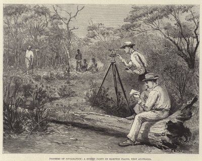 Das Land des goldenen Nuggets, Hampton Plains von Julius Mandes Price