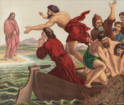 Christus erscheint am See von Tiberias von Julius Schnorr von Carolsfeld