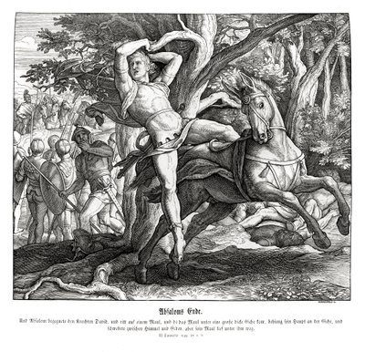 Tod von Absalom von Julius Schnorr von Carolsfeld