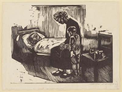 Besuch im Krankenhaus von Käthe Kollwitz