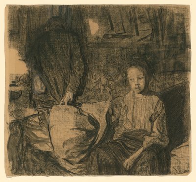 Junges Paar (1. Zustand) von Käthe Kollwitz