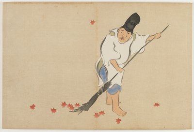 Blumen einer hundert Welten (Momoyogusa): Hofwache (Eishi) von Kamisaka Sekka