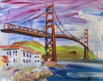 San Francisco Golden Gate von Kanat Ibragimov