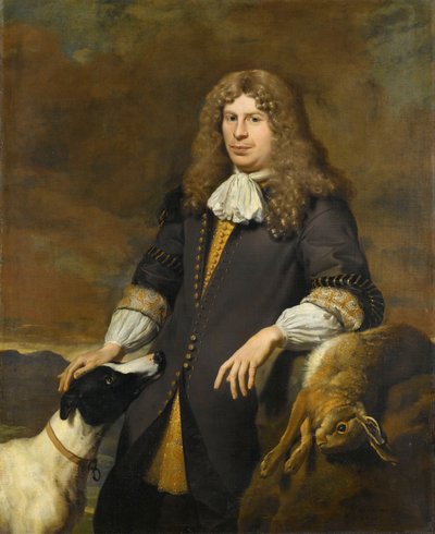 Porträt eines Mannes, möglicherweise Jacob de Graeff, Ratsherr von Amsterdam im Jahr 1672 von Karel Du Jardin