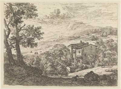 Der Esel zwischen den beiden Schafen von Karel Dujardin