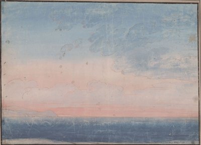 Dekoration zum allgemeinen Gebrauch. Südlicher Meereshorizont von Karl Friedrich Schinkel