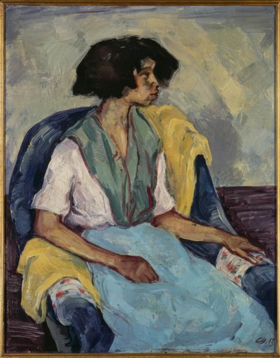 Zigeunerin von Karl Hofer