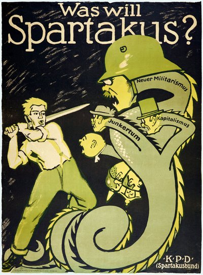 Deutsche Revolution 1918-1919 Der Spartakusbund von Karl Jakob Hirsch