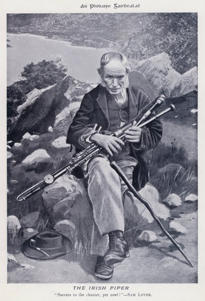 Der irische Dudelsackspieler von Karl Karlovich Piratsky