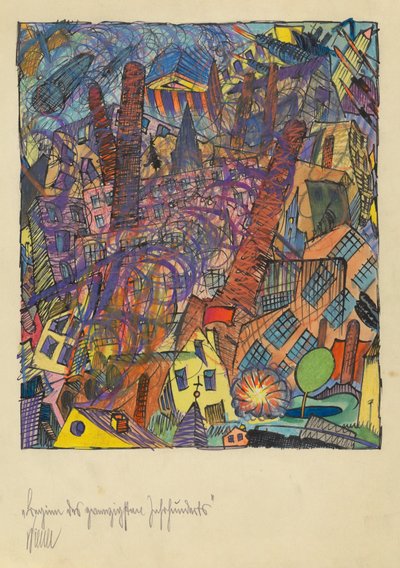 Der Anfang des 20. Jahrhunderts, ca. 1923 von Karl Wiener