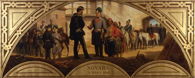 Episode nach der Schlacht bei Novara 1849 von Karl von Blaas