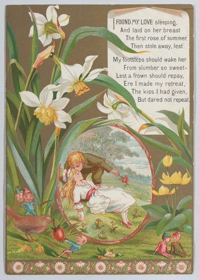 Valentine von Kate Greenaway