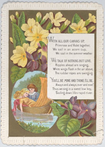 Valentinsgruß von Kate Greenaway
