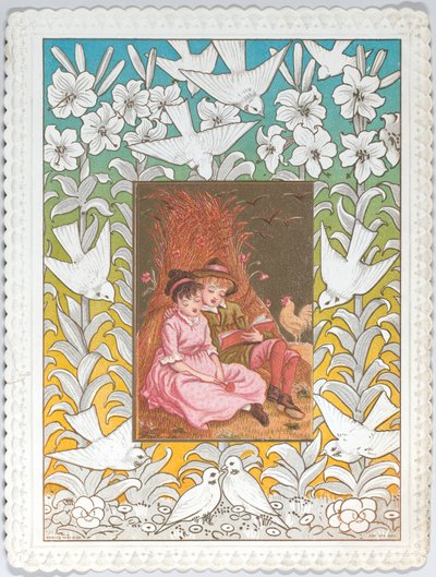 Valentinskarte von Kate Greenaway