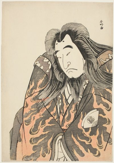 Schauspieler Onoe Matsusuke I als Kaiser Sutoku im Ruhestand von Katsukawa Shunkо̄