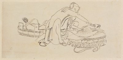 Fischverkäufer von Katsushika Hokusai