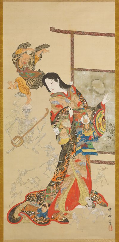 Jigoku Dayu von Kawanabe Kyosai
