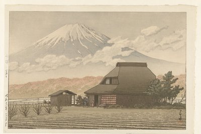Fuji vom Dorf Narusawa aus von Kawase Hasui
