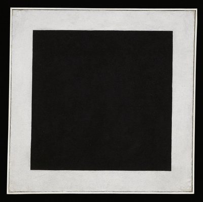 Schwarzes Quadrat von Kazimir Severinovich Malevich