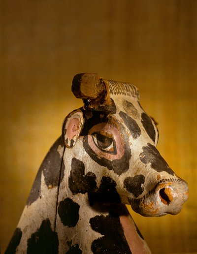 Kopf der Rindergöttin; Amenhotep II; KV35; Tal der Könige von Kenneth Garrett