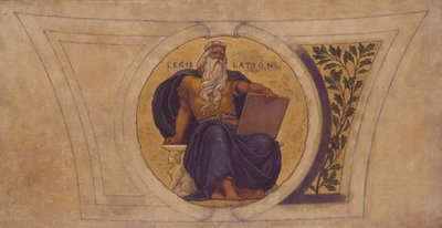 Studie für Mosaik, Wisconsin State Capitol, Gesetzgebung, ca. 1913 von Kenyon Cox