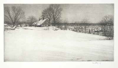 Driftweg, Abend von Kerr Eby