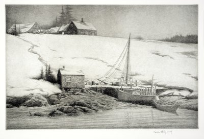 Hatchet Cove, Maine von Kerr Eby