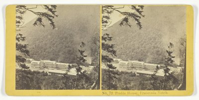 Profile House, Franconia Notch, 1855-75 von Kilburn Brothers, BW Kilburn