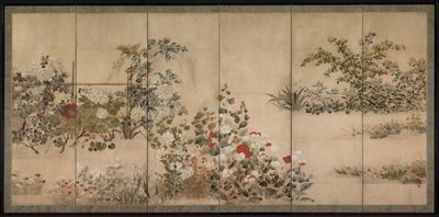 Blumen und Gräser von Kitagawa Sosetsu